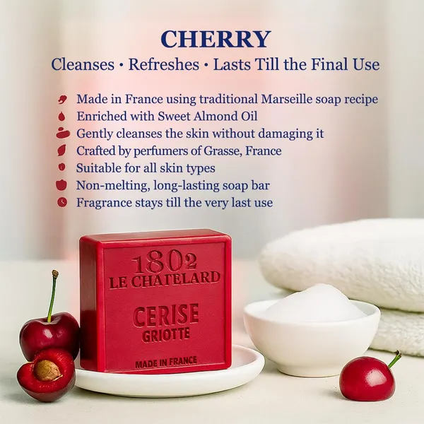 Cherry_Fragrant_Soothing_Soap_Bar_For_Unisex