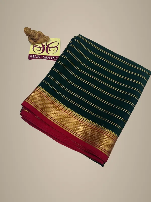 Pure_Mysore_Crepe_Silk_With_Embroidery_Saree_With_Blouse_Piece