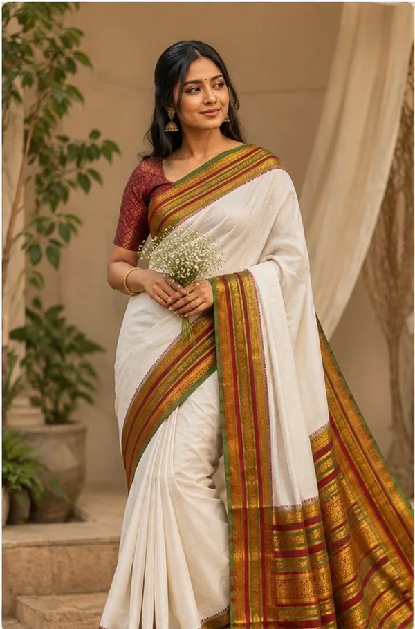 Mull_cotton_saree_with_pure_kanchi_border