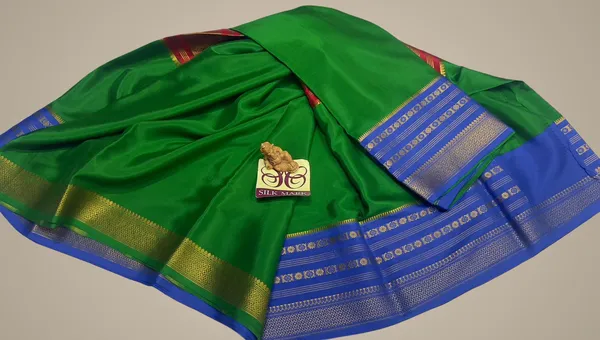 Pure_Mysore_Crepe_Silk_Saree_With_Blouse_Piece