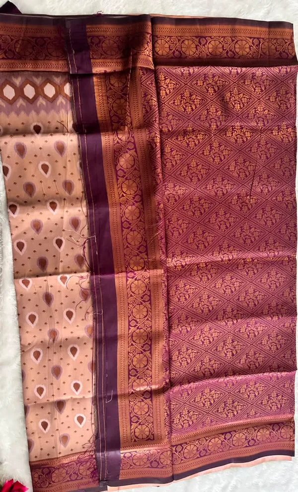 Semi_Banarasi_Zari_Fancy_Designer_Saree_With_Embroidery_Blouse_Piece_3