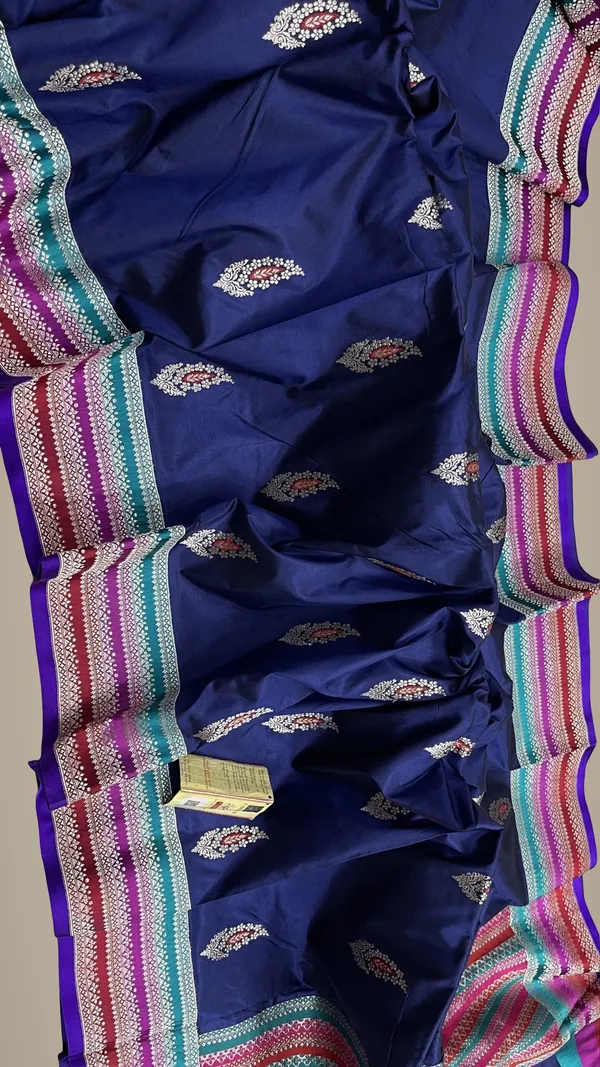 Pure_Handloom_Katan_Minakari_Silk_Saree_Multi_Rankat_Border