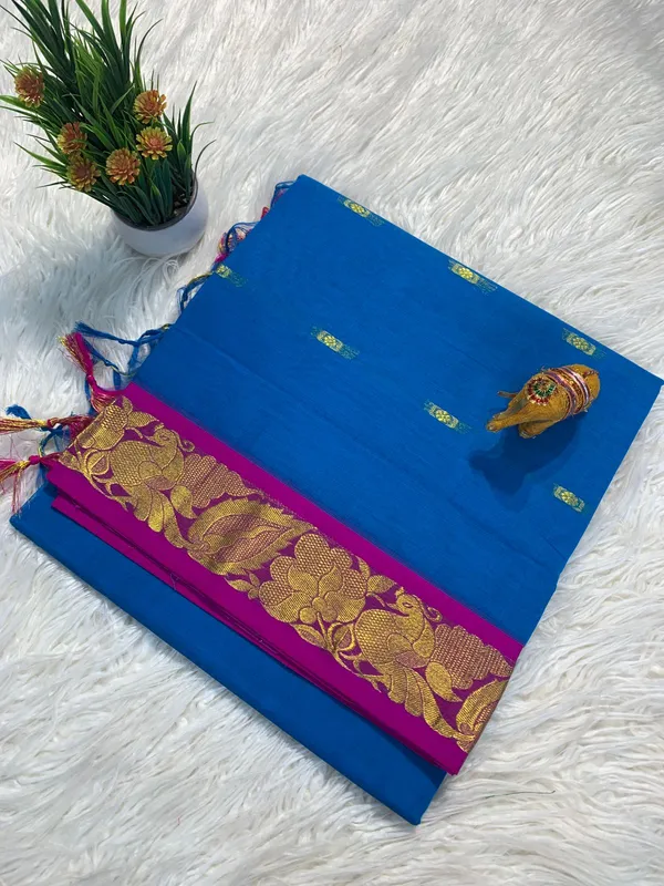 New_Design_Pochampally_Cotton_Silk_Saree