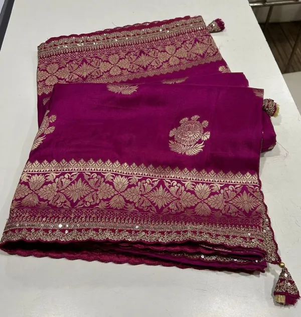 Pink_Russian_Cotton_Silk_Weaving_Saree