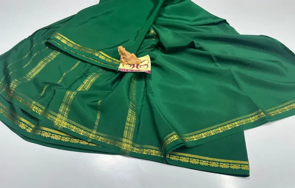 Green_Pure_Zari_Mysore_Crepe_Silk_Sarees_A_Royal_Treasure