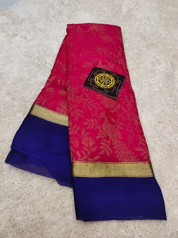 Pure__Crepe_Silk_Sarees_Silk_Mark_Certified_Lighter_And_Flowy_With_Contrast_Blouse