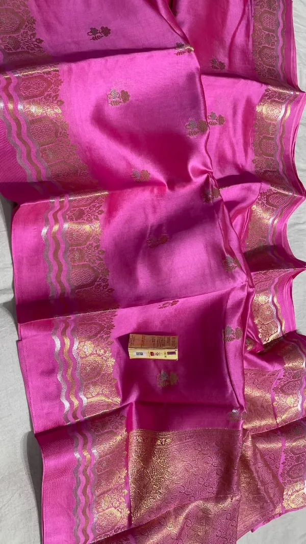 Pink_Colour_Pure_Banarasi_Mango_Silk_Saree
