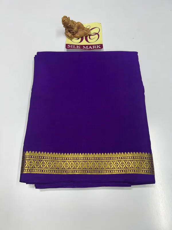 Pure_Mysore_Crepe_Silk_With_Embroidery_Saree_With_Blouse_Piece