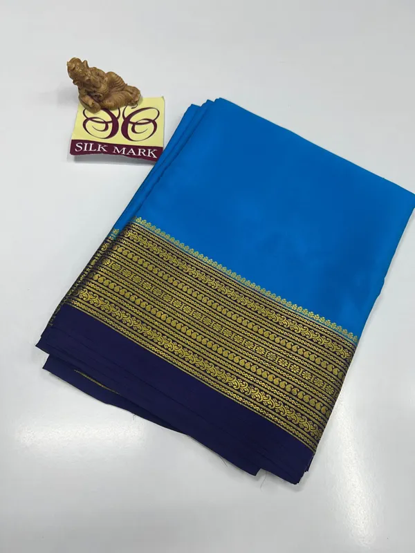 Pure_Mysore_Crepe_Silk_With_Embroidery_Saree_With_Blouse_Piece