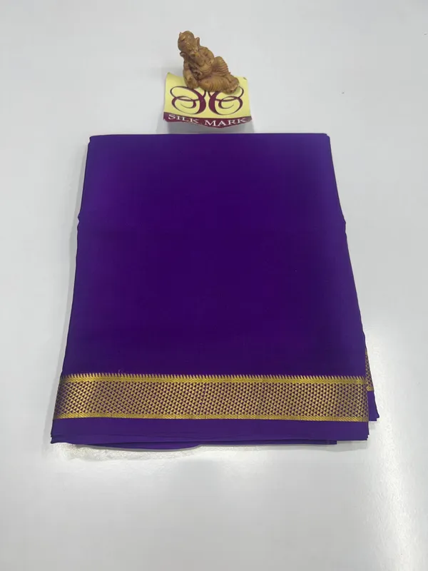 Pure_Mysore_Crepe_Silk_With_Embroidery_Saree_With_Blouse_Piece
