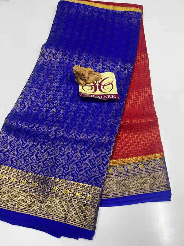 Pure_Mysore_Crepe_Silk_With_Embroidery_Saree_With_Blouse_Piece