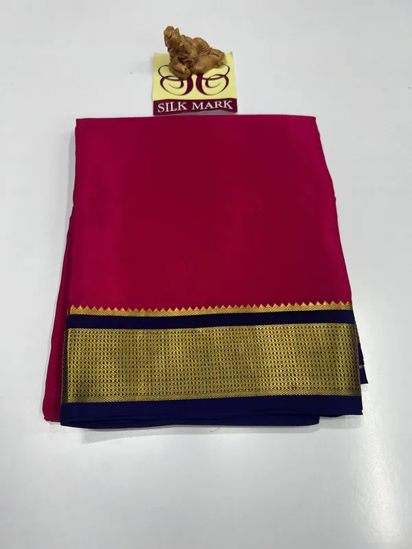 Pure_Mysore_Crepe_Silk_With_Embroidery_Saree_With_Blouse_Piece