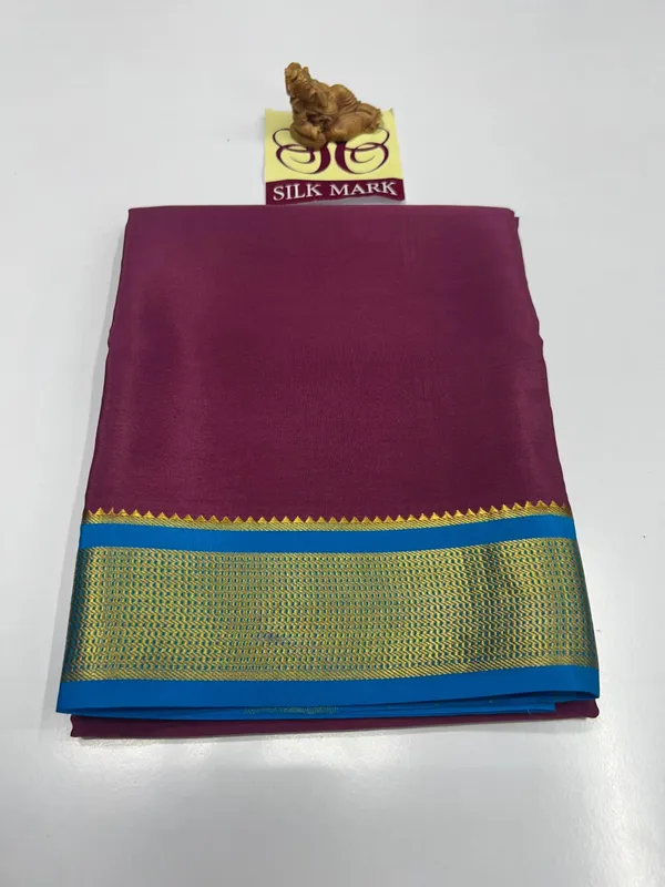Contrast_Crepe_Silk_Sarees_With_Silk_Mark_Pure_Mysore_Crepe_Silk_Sarees_With_Running_Blouse_Piece