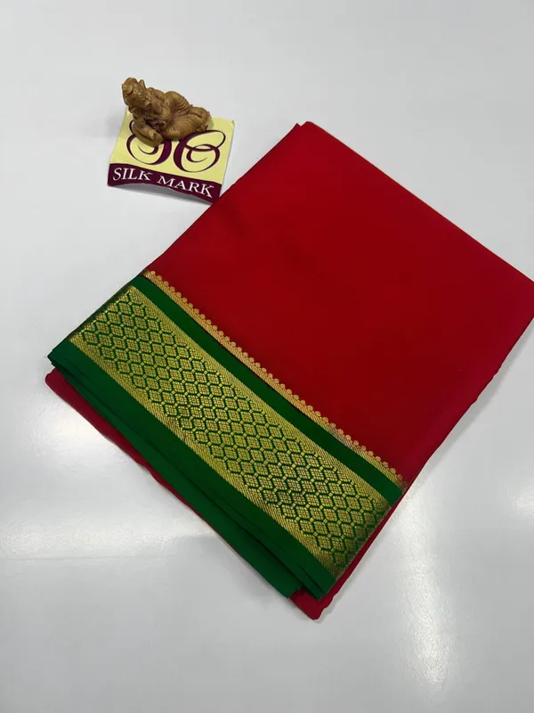 Contrast_Pure_Crepe_Silk_Sarees_With_Silk_Mark_Pure_Mysore_Crepe_Silk_Sarees_With_Running_Blouse_Piece