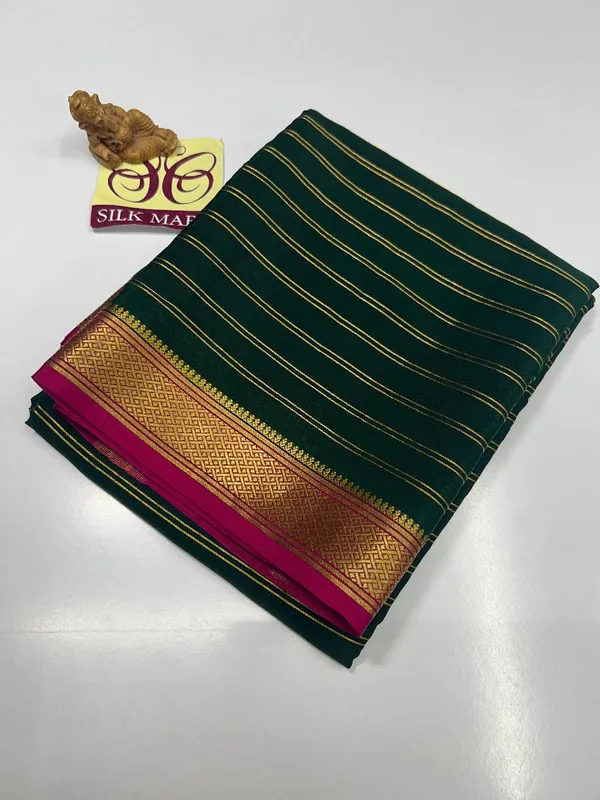 Pure_Mysore_Crepe_Silk_With_Embroidery_Saree_With_Blouse_Piece