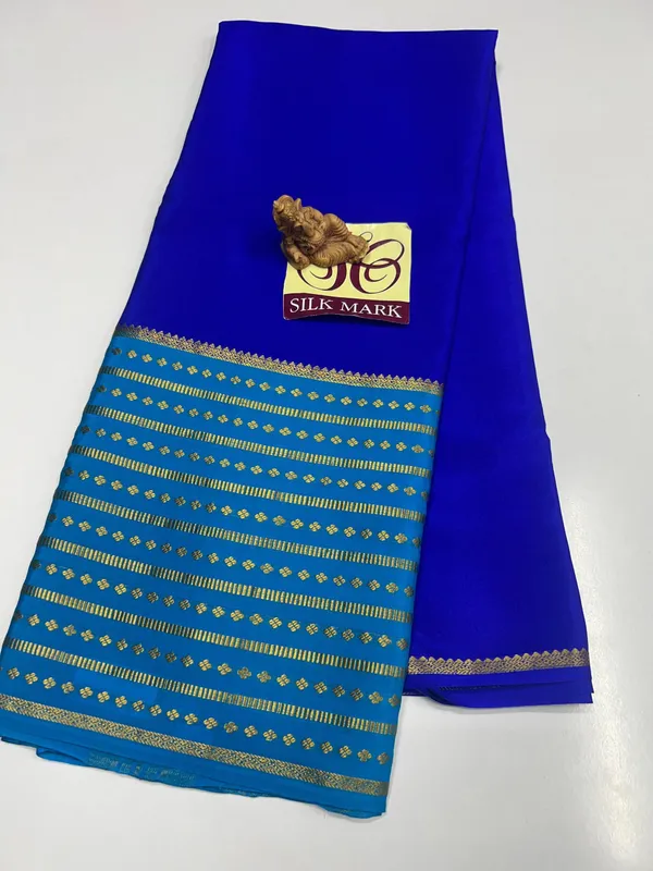 Pure_Mysore_Crepe_Silk_With_Embroidery_Saree_With_Blouse_Piece