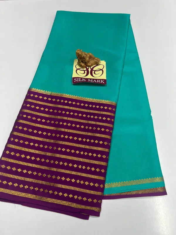 Pure_Mysore_Crepe_Silk_With_Embroidery_Saree_With_Blouse_Piece