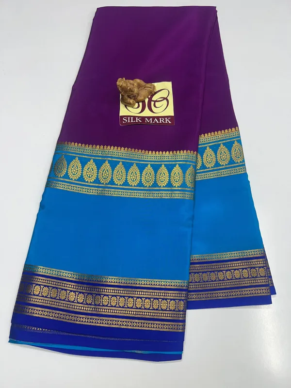 Pure_Mysore_Crepe_Silk_With_Embroidery_Saree_With_Blouse_Piece