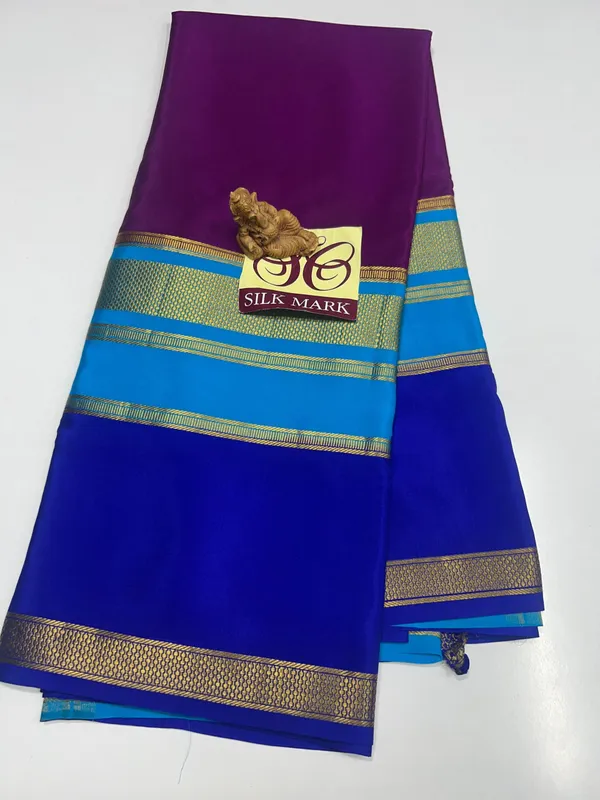 Pure_Mysore_Crepe_Silk_With_Embroidery_Saree_With_Blouse_Piece