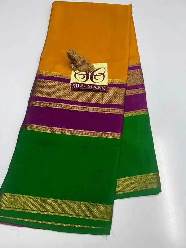 Pure_Mysore_Crepe_Silk_With_Embroidery_Saree_With_Blouse_Piece