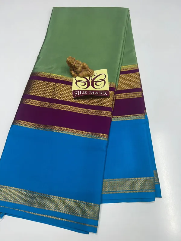 Pure_Mysore_Crepe_Silk_With_Embroidery_Saree_With_Blouse_Piece