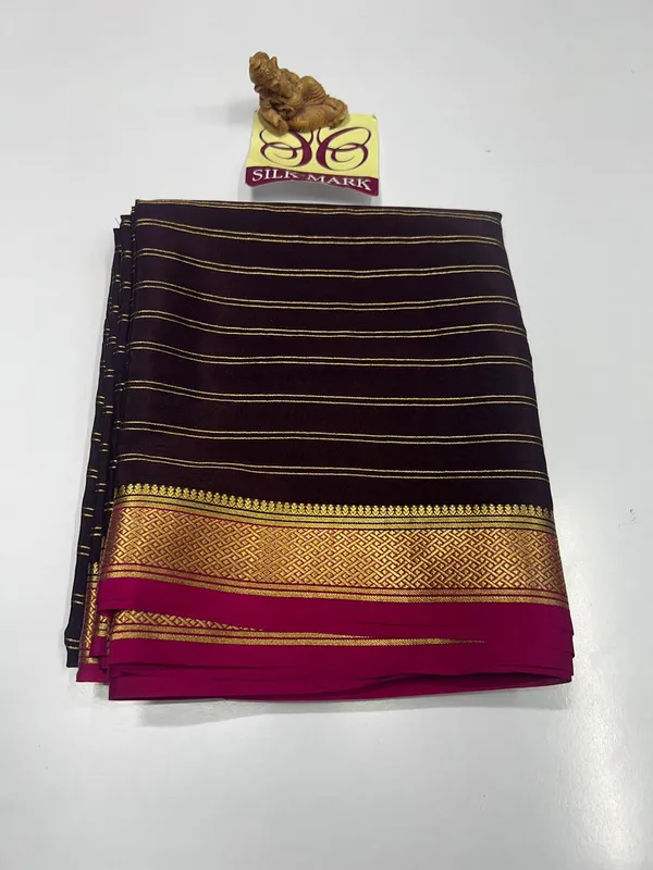 Pure_Mysore_Crepe_Silk_With_Embroidery_Saree_With_Blouse_Piece
