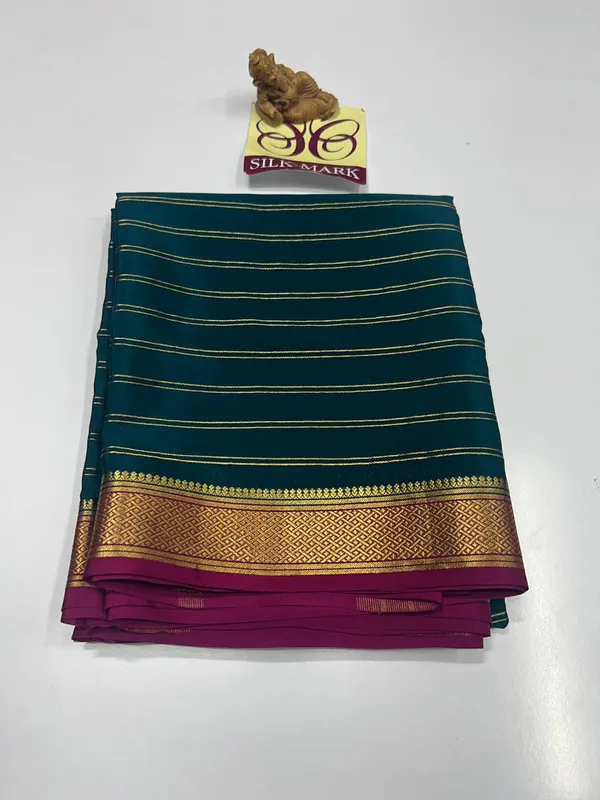 Pure_Mysore_Crepe_Silk_With_Embroidery_Saree_With_Blouse_Piece