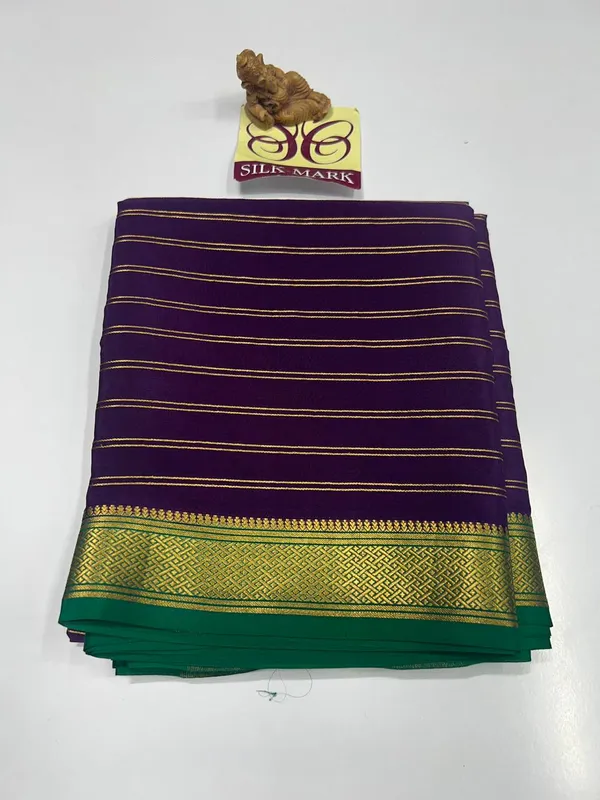 Pure_Mysore_Crepe_Silk_With_Embroidery_Saree_With_Blouse_Piece