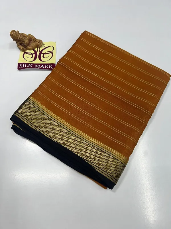 Pure_Mysore_Crepe_Silk_With_Embroidery_Saree_With_Blouse_Piece