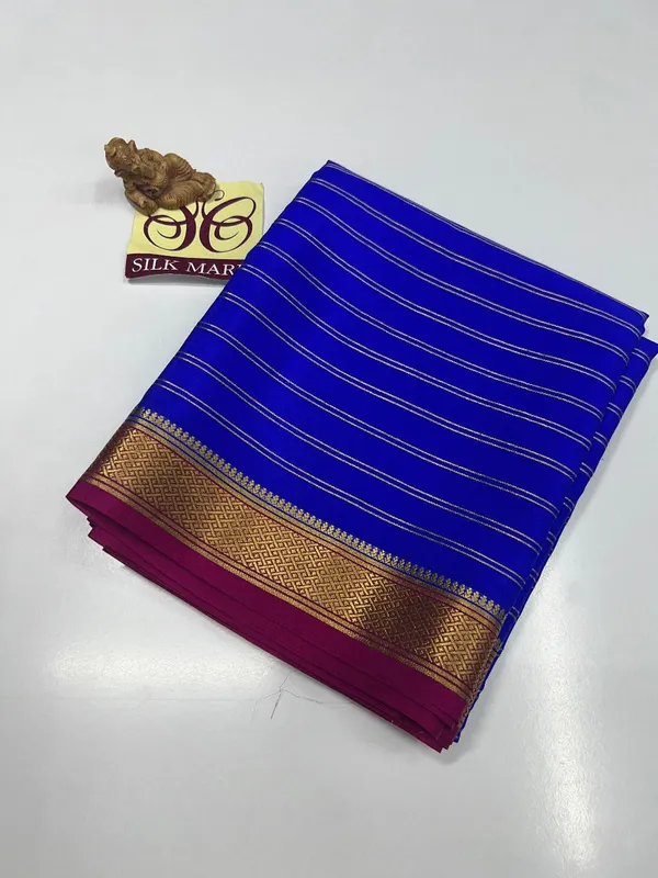 Pure_Mysore_Crepe_Silk_With_Embroidery_Saree_With_Blouse_Piece