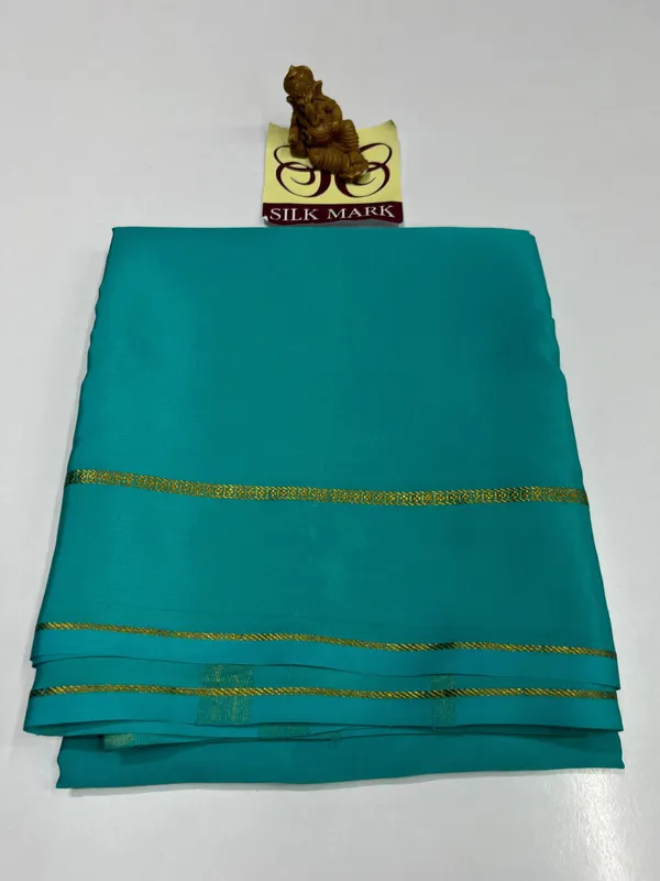 Pure_Zari_Mysore_Crepe_Silk_Sarees_With_Blouse_Piece