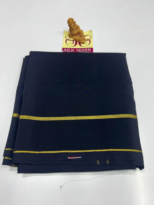 Pure_Zari_Mysore_Crepe_Silk_Sarees_With_Blouse_Piece