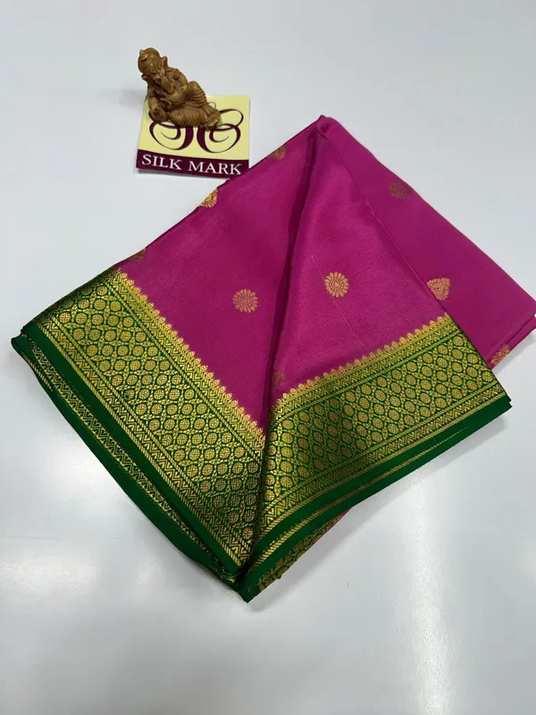 Pure_Mysore_Crepe_Silk_With_Embroidery_Saree_With_Blouse_Piece