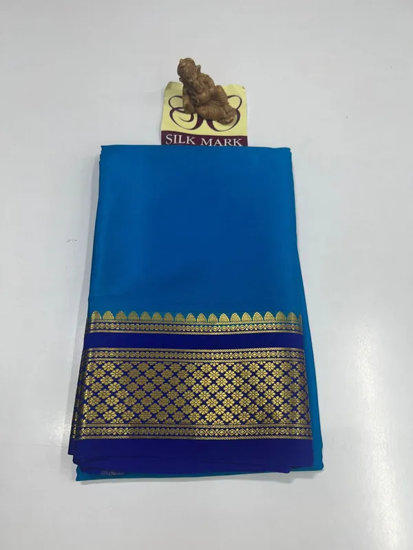 Pure_Mysore_Crepe_Silk_Sarees_With_Blouse_Piece