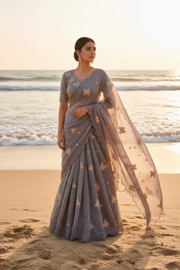 Bling_Butterfly_Ice_Blue_Party_Wear_Saree_With_Stitched_Blouse