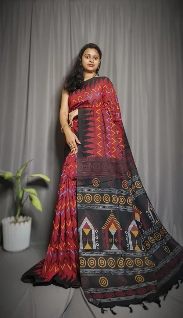 Sambalpuri_Cotton_Print_Saree
