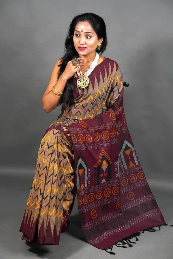 Sambalpuri_Cotton_Print_Saree