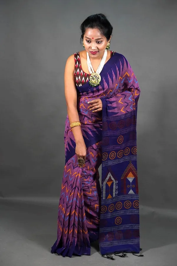 Sambalpuri_Cotton_Print_Saree