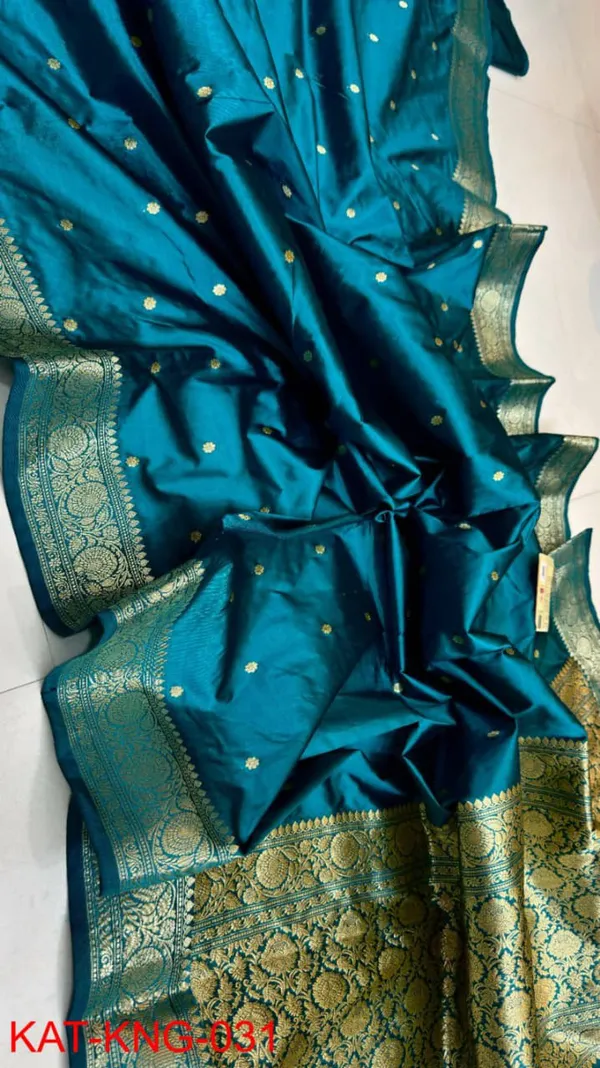 Rama_Green_Pure_Katan_Kanjivaram_Silk_Saree_Handloom_Luxury_With_Antique_Zari