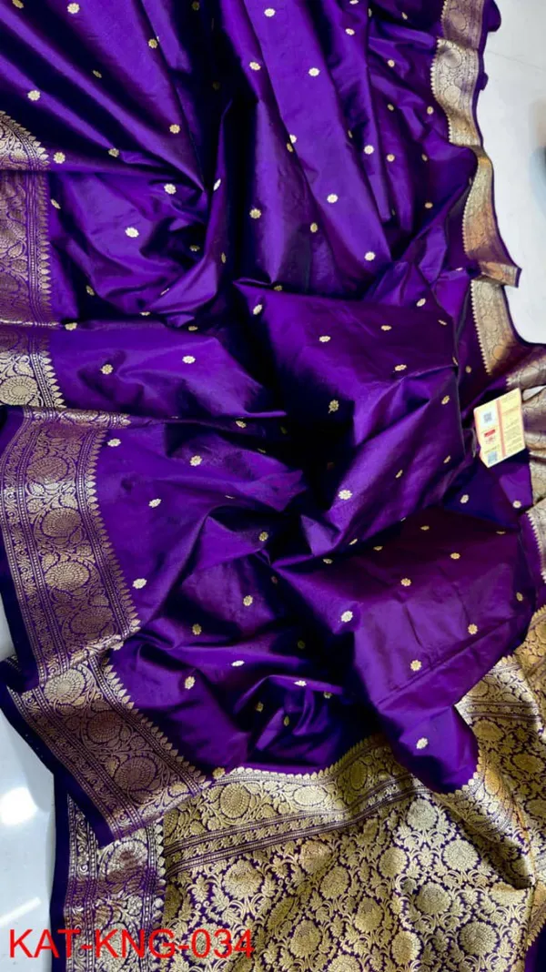 Dark_Blue_Pure_Katan_Kanjivaram_Silk_Saree_Handloom_Luxury_With_Antique_Zari