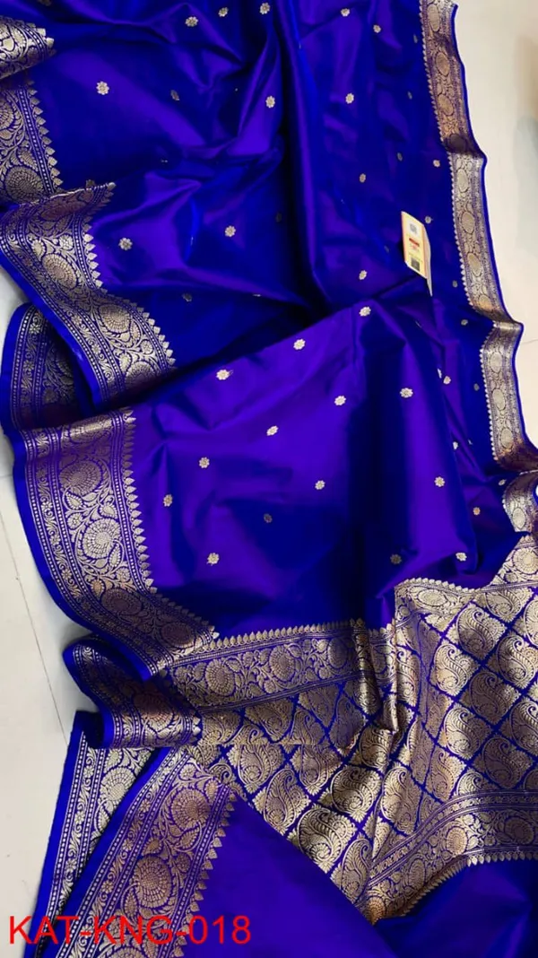 Royal_Blue_Pure_Katan_Kanjivaram_Silk_Saree_Handloom_Luxury_With_Antique_Zari