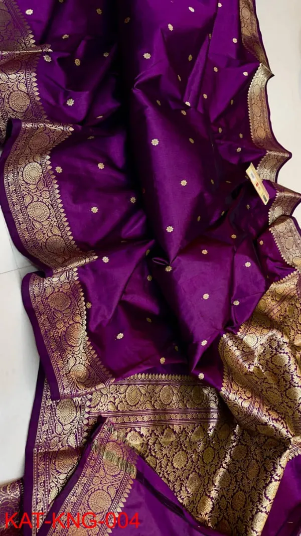 Dark_Purple_Pure_Katan_Kanjivaram_Silk_Saree_Handloom_Luxury_With_Antique_Zari