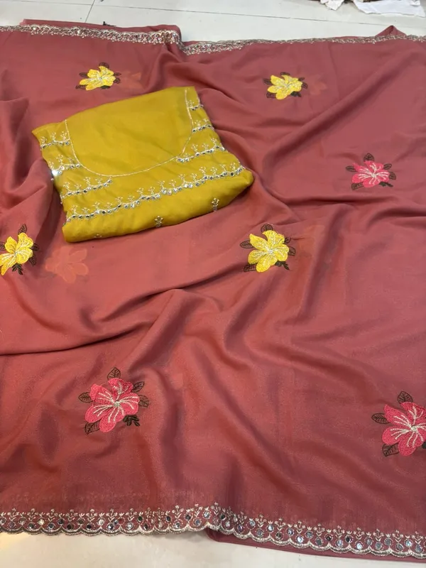 Floral_Butti_Designer_Saree