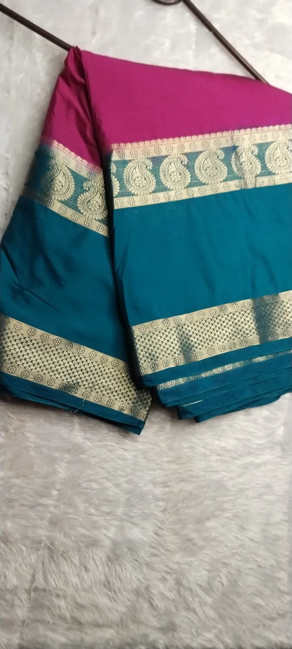 Semi_Crepe_Silk_Saree_Contrast