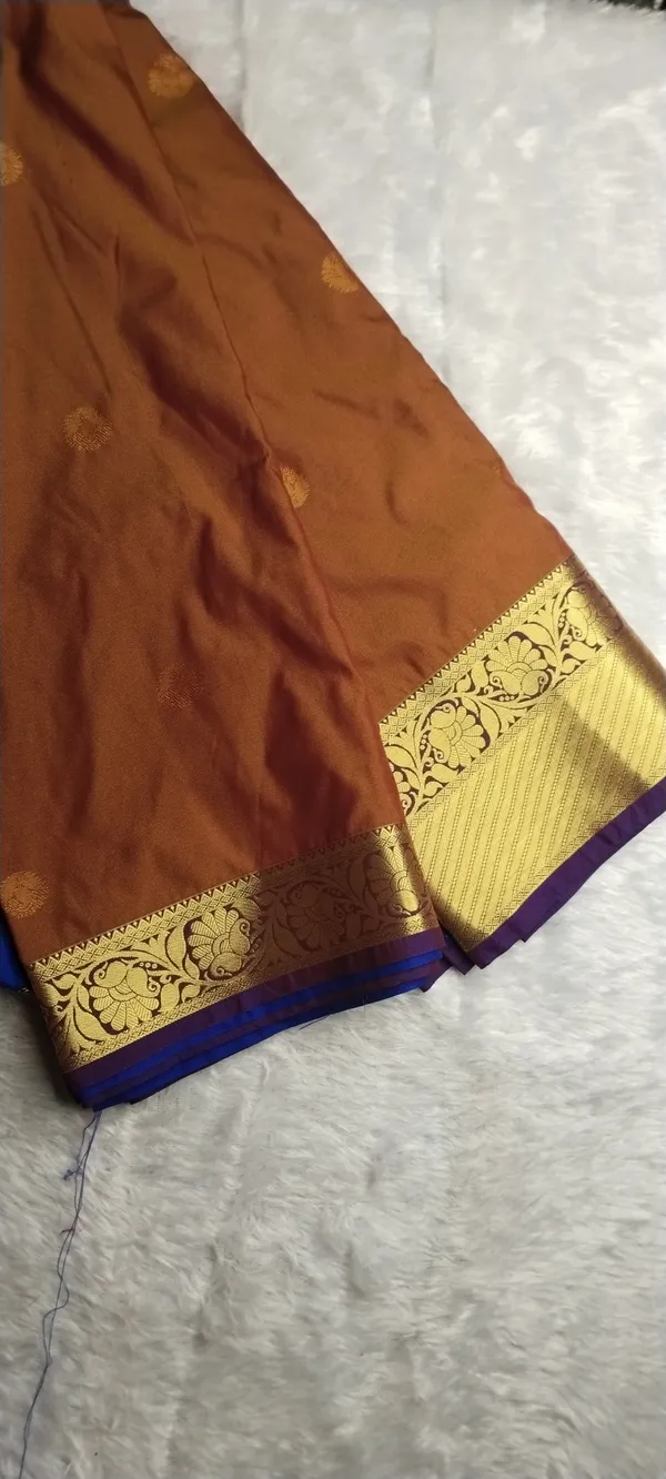Semi_Kanchi_Rust_Orange_Saree