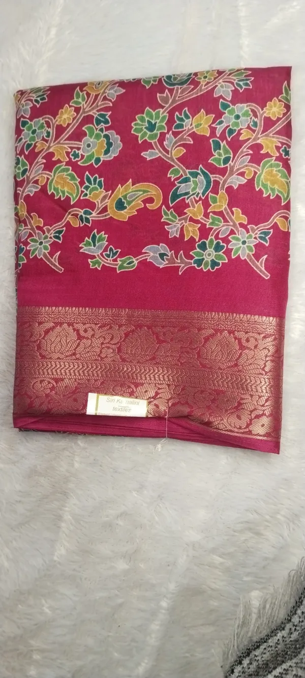 Semi_Dola_Silk_Saree_With_Running_Blouse_pink