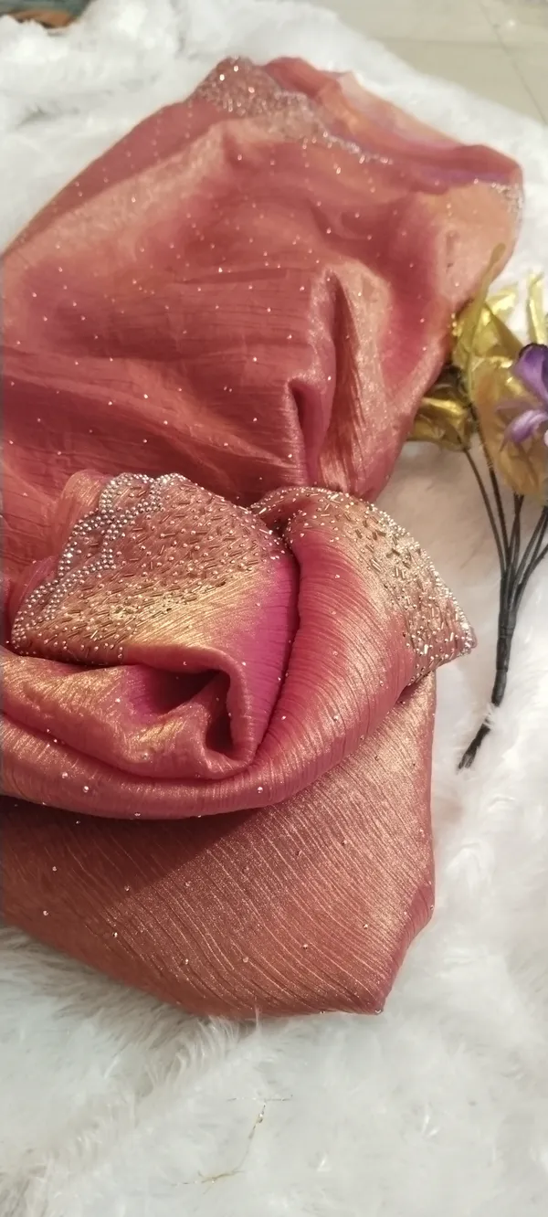 Bling_Border_Replica_Sarees_Blush_Pink_Colour