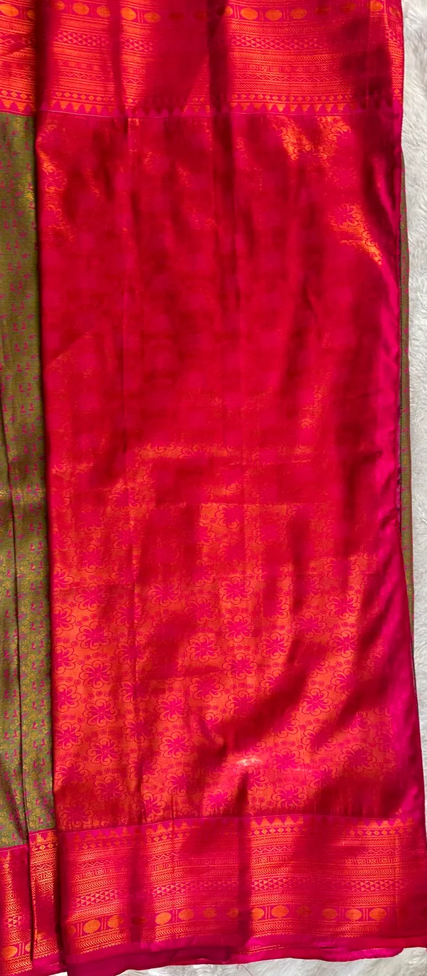 Semi_Kanchi_Zary_Fancy_Designer_Saree_With_Running_Blouse