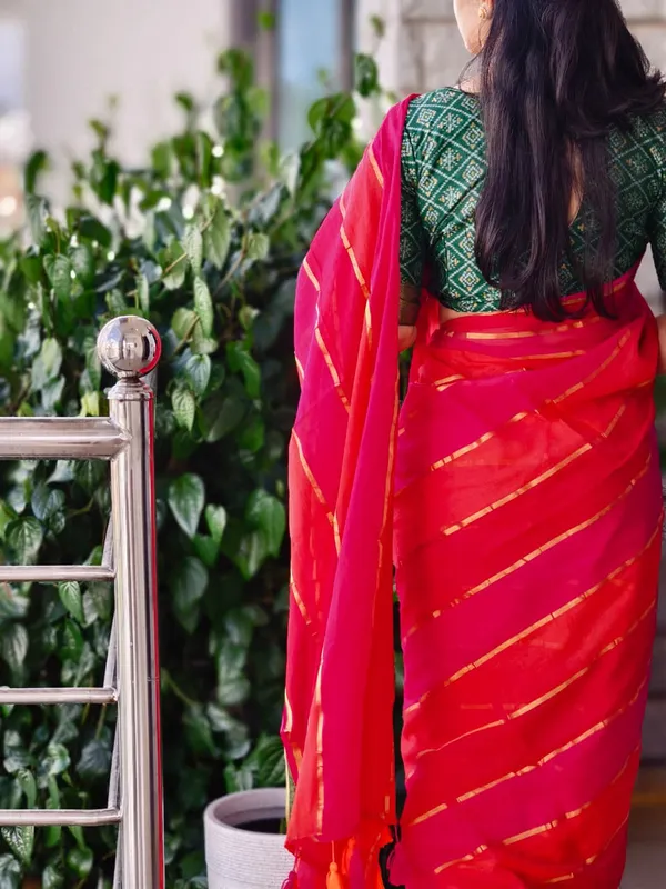 Zari_Stripe_Cotton_Saree