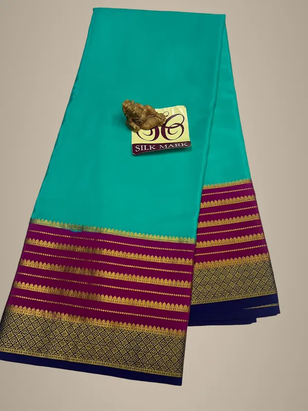 Pure_Mysore_Crepe_Silk_With_Embroidery_Saree_With_Blouse_Piece
